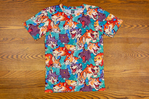 All Over Print Wildcat Tee Shirt
