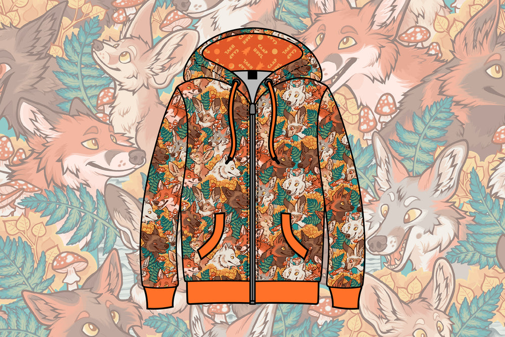 Hoodie - Fox *PRE-ORDER* – CAMP HOWL