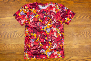 All Over Print Hyena Tee Shirt