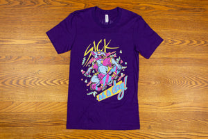 Purple "Sick As A Dog" Tee Shirt