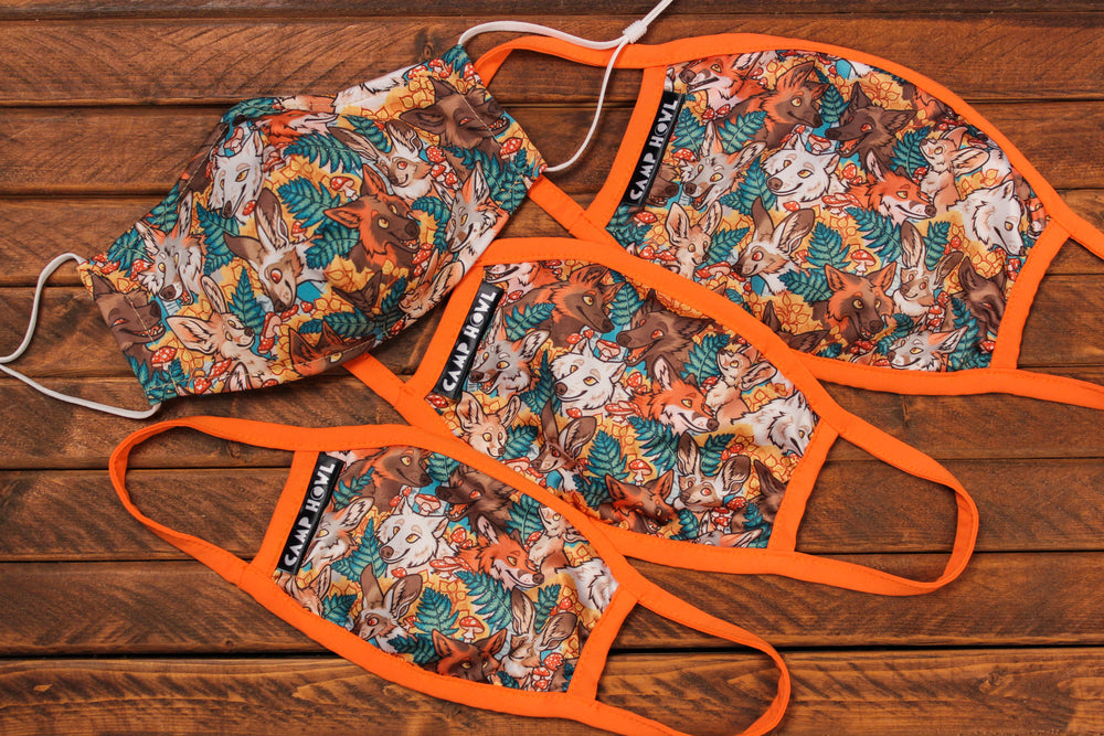 Fox Adjustable Face Mask