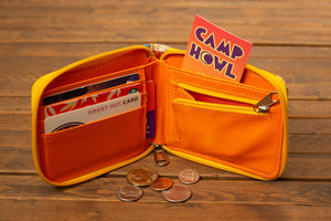 
            
                Load image into Gallery viewer, New Fox Bifold Zipper Wallet
            
        