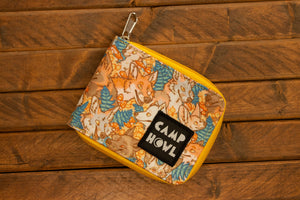 New Fox Bifold Zipper Wallet