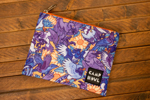 
            
                Load image into Gallery viewer, Corvid Zipper Pouch
            
        