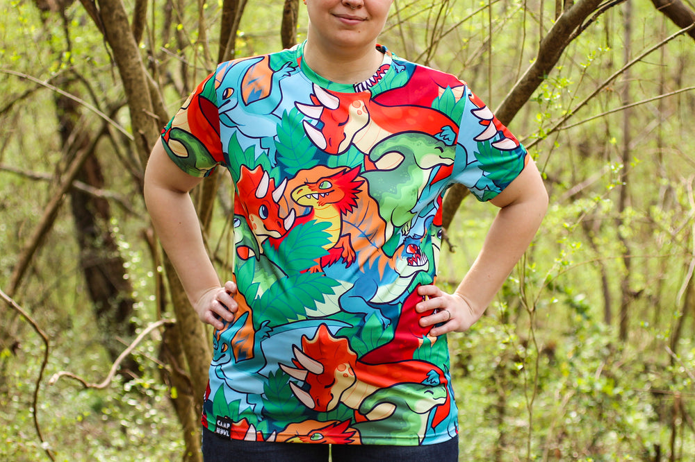 *FINAL STOCK* All Over Print Dinosaur Tee Shirt