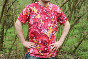 *FINAL STOCK* All Over Print Hyena Tee Shirt