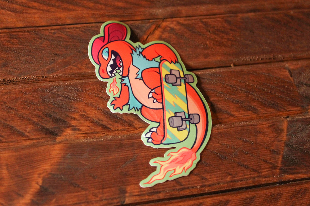 
            
                Load image into Gallery viewer, 90s Kid Charmander Sticker
            
        