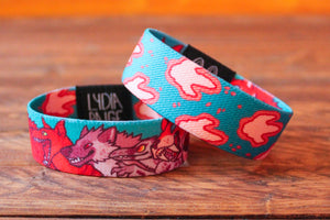 Eliminated Fabric Bracelet