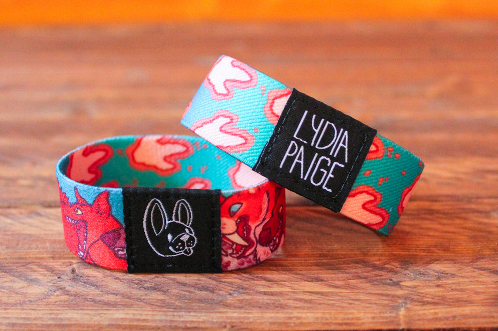 
            
                Load image into Gallery viewer, Eliminated Fabric Bracelet
            
        