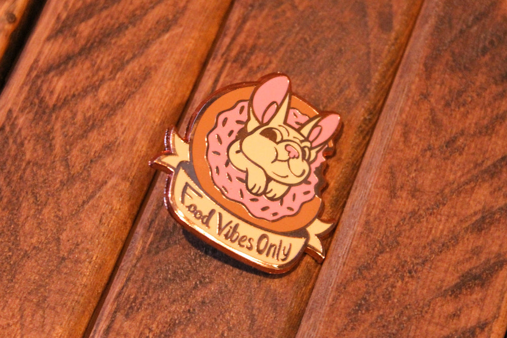 Food Vibes Only - Hard Enamel Pin