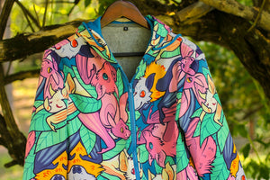 *FINAL STOCK* All Over Print Bat Hoodie