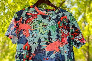 *FINAL STOCK* All Over Print Cryptozoology Tee Shirt
