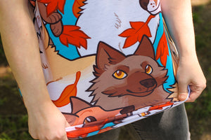 All Over Patterned Fox Tank Top