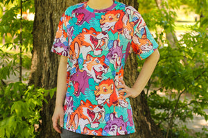 *FINAL STOCK* All Over Print Wildcat Tee Shirt