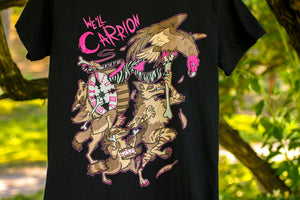 Black "We'll Carrion" Tee Shirt