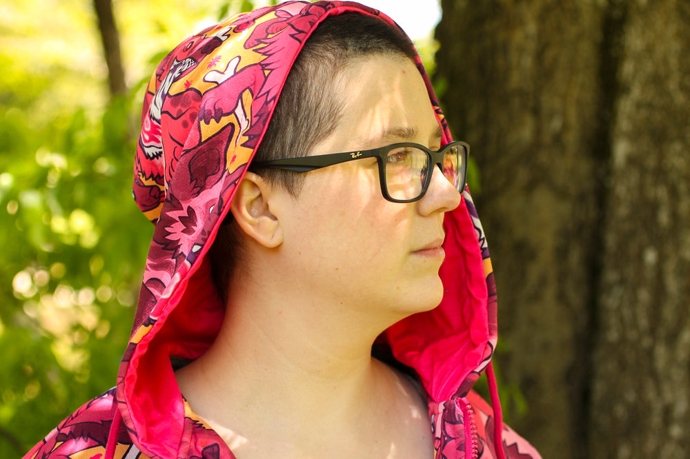 *FINAL STOCK* All Over Print Hyena Hoodie