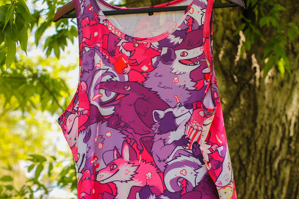 
            
                Load image into Gallery viewer, All Over Patterned Urban Scavengers Tank Top
            
        