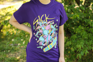 Purple "Sick As A Dog" Tee Shirt