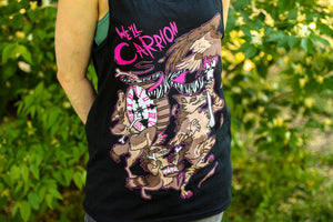 Black "We'll Carrion" Tank Top