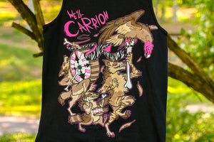 Black "We'll Carrion" Tank Top