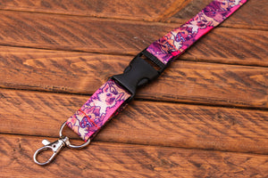 Hyena Lanyard with Buckle and Lobster Claw