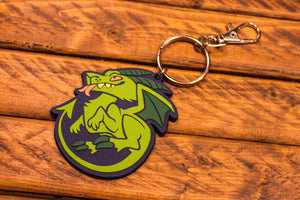 Jersey Devil Rubber Keychain
