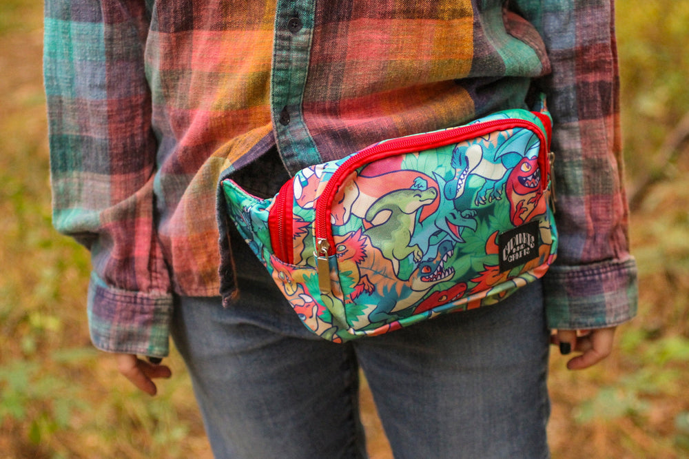 
            
                Load image into Gallery viewer, Dinosaur Fanny Pack
            
        