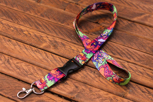 Bat Lanyard with Buckle and Lobster Claw