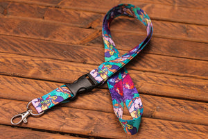 Bird Lanyard with Buckle and Lobster Claw