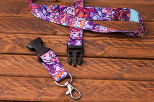 Dog Lanyard with Buckle and Lobster Claw