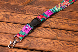 Dinosaur Lanyard with Buckle and Lobster Claw