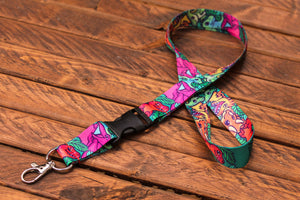 Dinosaur Lanyard with Buckle and Lobster Claw