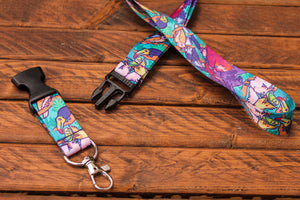 Bird Lanyard with Buckle and Lobster Claw