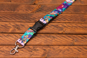 Bird Lanyard with Buckle and Lobster Claw